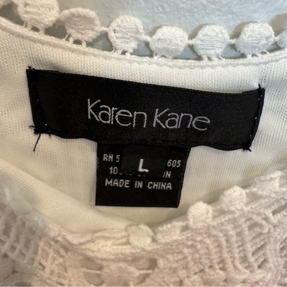 Karen Kane White Lace Midi Dress - Picture 5 of 6